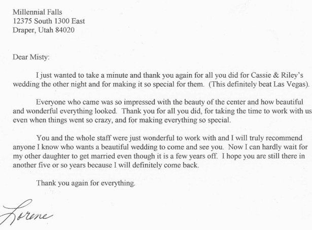Client comments